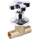 Llave Paso Campana 1/2 Crom.