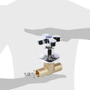 Llave Paso Campana 1/2 Crom.