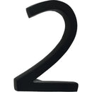 Numero 2 Fierro 10 Cm Negro