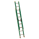 Escalera Fibra De Vidrio Telescopica 4Mts 16 Peldaños Cuprum