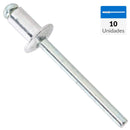 Remache Pop 4,8X8 Mm 10 Unidades