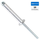 Remache Tipo Pop 4,8X30 Mm 10 Unidades