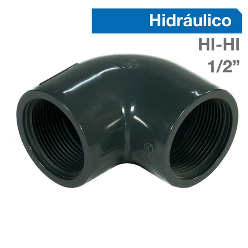 Codo 90O Pvc-P Hi/Hi 1/2" 1U