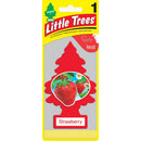 Aromatizante Frutilla Larga Duracion Para Auto Rojo