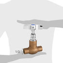 Llave Paso S/Crom 1/2So Puye..