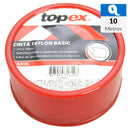 Teflon 3/4 Pulgadas 10 M Blanco/Rojo