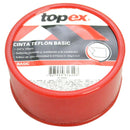 Teflon 3/4 Pulgadas 10 M Blanco/Rojo