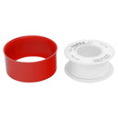 Teflon 3/4 Pulgadas 10 M Blanco/Rojo