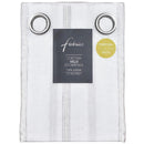 Cortina Velo Estampada 140X220 Cm Blanco