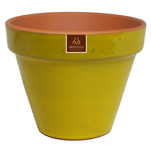 Macetero Kony De Arcilla 30X28 Cm Full Dijon