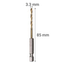 Broca Metal Hss-Tin 3,3 Mm