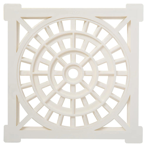 Rejilla Pileta Pvc Cuadrada 15 Cmx 15Cm Blanco 1U
