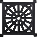 Rejilla Pileta Pvc Cuadrada 10Cm X 10Cm Negro 1U