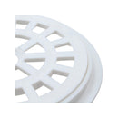 Rejilla Pileta Pvc Redonda 10Cm Blanco 1U