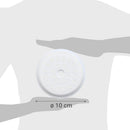 Rejilla Pileta Pvc Redonda 10Cm Blanco 1U