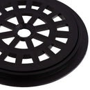 Rejilla Pileta Pvc Redonda 10Cm Negro 1U