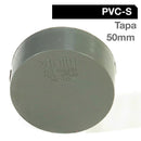 Tapa Pvc-S Cementar 50Mm Gris 1U