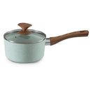 Bateria De Cocina 7 Piezas Aluminio Gran Verde