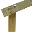 Perno Coche C/Tuerca Y Golilla Acero Inoxidable 3/8X2 1/2 2Unid
