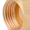 Tuerca Cola Bronce Hi 1/2" X 3/8" 1U