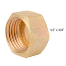 Tuerca Cola Bronce Hi 1/2" X 3/8" 1U