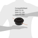 Cabezal Repuesto Desmalezadora 2 Hilos Compatible Fs55 Fs120 Fs250