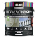 Pintura Y Anticorrosivo Base Agua Lata 1 Galon(Es) Mate Verde