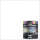 Pintura Y Anticorrosivo Base Agua Tarro 0.25 Galon(Es) Mate Blanco