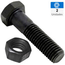 Perno Cab.Hexagonal G8.Unc Con Tuerca 3/8 X 3/4 Pavonado 2 Unid