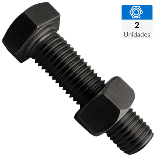 Perno Cab.Hexagonal G8.Unc Con Tuerca 1/4 X 2" Pavonado 2 Unid