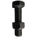 Perno Cab.Hexagonal G8.Unc Con Tuerca 1/4 X 3 1/2 Pavonado 2 Unid
