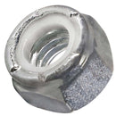Tuerca Hexagonal C/Seguro Nylon Metrica M6-1.0 Zincada 2 Unid