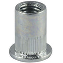 Tuerca Remachable Unc 1/4 X 15.0 Zincado 4 Unid