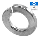Golilla Presion Acero 3 Cm 4 Unidades