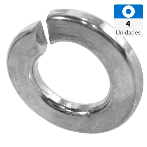 Golilla Presion Acero 5 Cm 4 Unidades