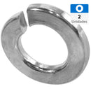 Golilla Presion Acero Inoxidable 1/4 " 2 Unidades