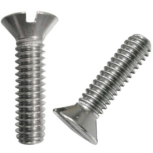 Perno Cabeza Plana Acero Inoxidable Unc 3/16 X 1" 2 Unid