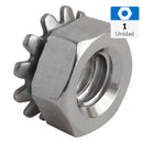 Tuerca Tipo K-Lock Unc 1/4 1 Unid