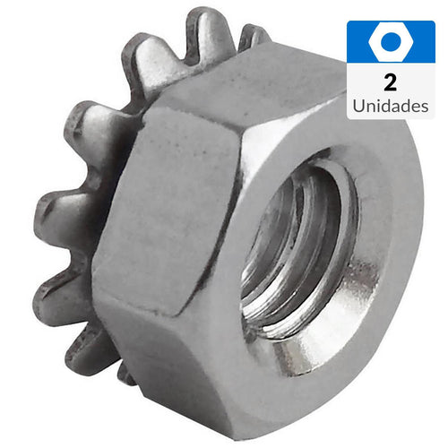 Tuerca Tipo K-Lock Unc 5/32 2 Unid