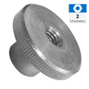 Tuerca Cilindrica Con Cuello Ruleteado Acero Inoxidable M8 2 Und