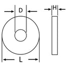 Golilla Nylon 5/32 " 2 Unidades