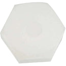 Perno Hexagonal De Nylon Con Tuerca Y Golilla M8 X 50 Mm 2 Unid
