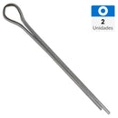 Chaveta Partida Acero 3.2 Mm 2 Unidades