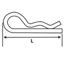 Pasador Acero 6 Mm 1 Unidades