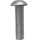 Remache Aluminio Cabeza Redonda M4 X 19 Mm 5 Unid