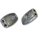 Pack 2 Abrazaderas Oval Zincada Union Cable Mm