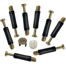Kit Tuerca + Conector Largo 32 Mm 8 Unid
