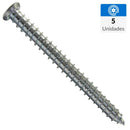 Tornillo Concreto Concreto 110 Mm 7.5 Mm 5 Unidad(Es)