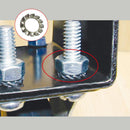 Golilla Estrella Acero 5/16 " 4 Unidades