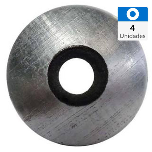 Golilla Acero 1/4 " 4 Unidades